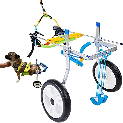 New HobeyHove Adjustable Large Dog Cart/Wheelchair for Back Legs (7-Size)(L) FINAL SALE