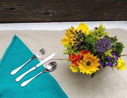 New Knork Stainless Steel Flatware Starter, 12 Piece Set (Matte) FINAL SALE - Image 6