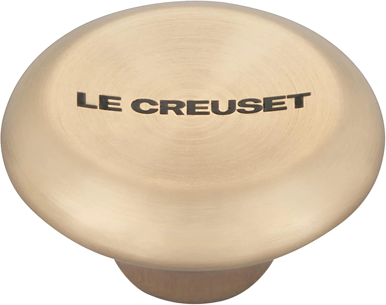 New Le Creuset Signature Small Knob (Light Gold)