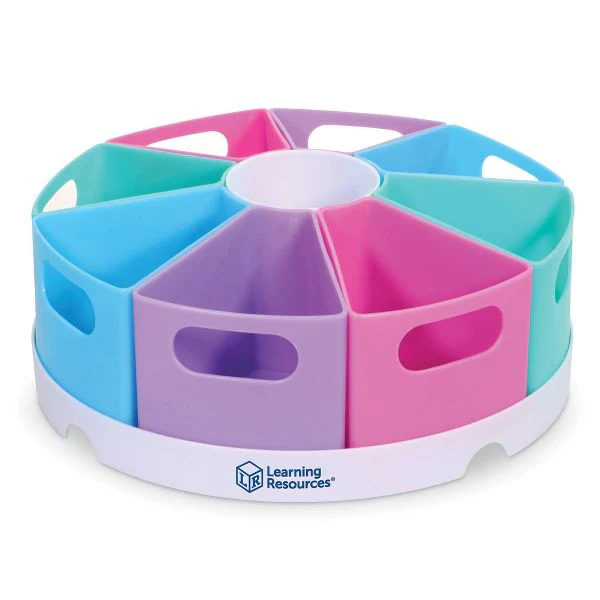 New Learning Resources Create A Space Pastel 10 Piece Storage Center
