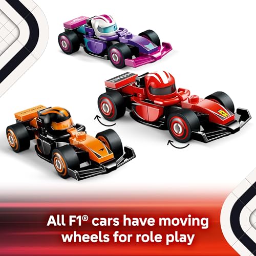 New LEGO F1 Collectible Race Cars 66796 6-Pack - Image 4