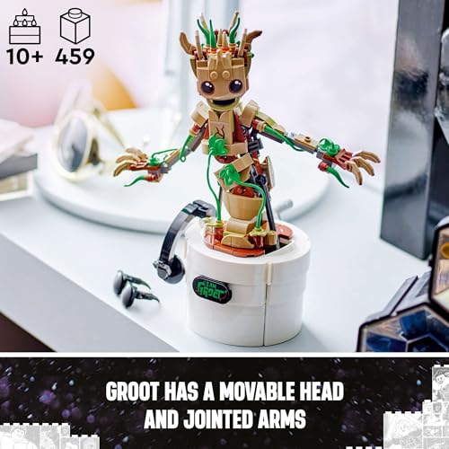 New LEGO Marvel Dancing Groot Interactive Figure (76297) - Image 3