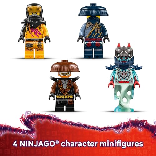 New LEGO NINJAGO Rogue’s Mech Dragon Rider Building Toy (71843) - Image 5