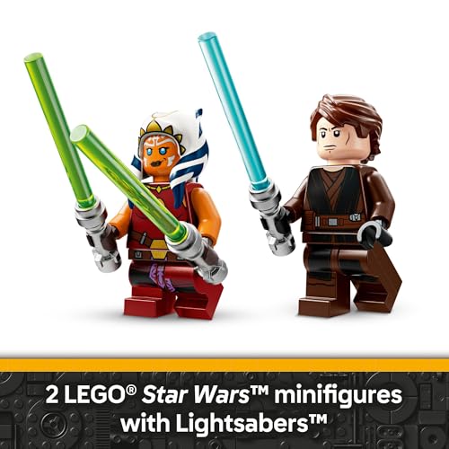 New LEGO Star Wars: The Clone Wars Ahsoka's Jedi Interceptor Spaceship Building Toy (75401) - Image 5
