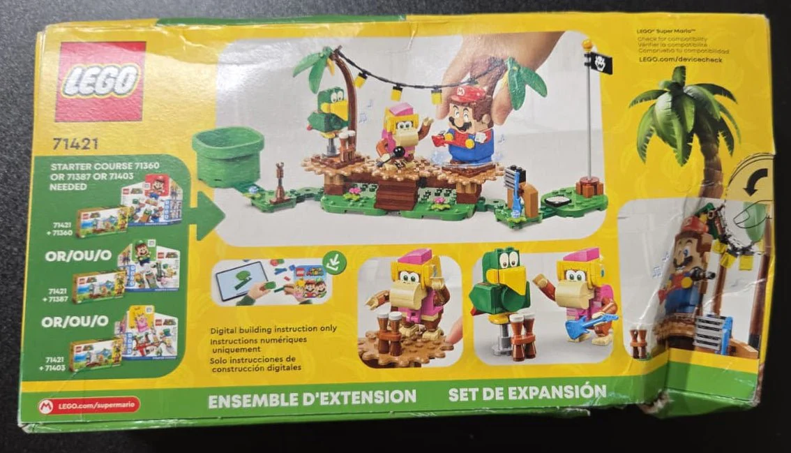 New LEGO Super Mario Dixie Kong’s Jungle Jam Expansion Set (71421) - Image 8