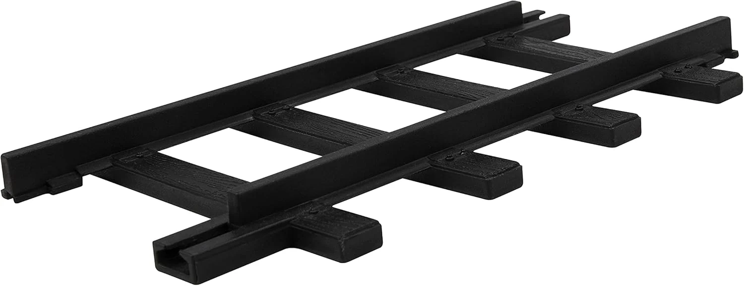 New Lionel Ready-to-Play 6-1/4-Inch Straight Track Pack 12-Piece (Black) - Image 2