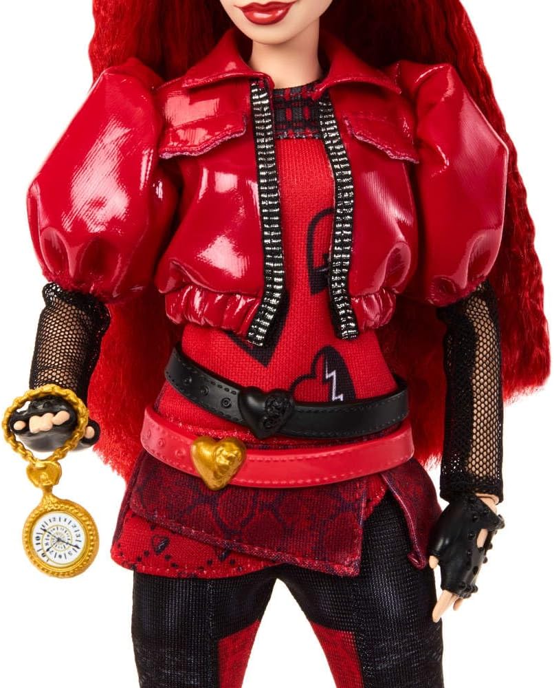 New Mattel Disney Descendants The Rise of Red Fashion Doll (Red) - Image 3