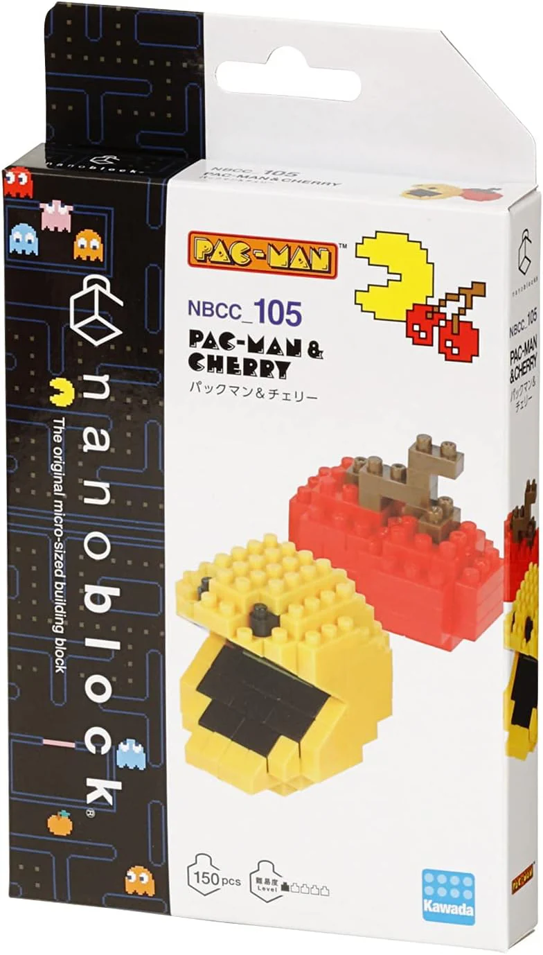 New nanoblock - PAC-Man - PAC-Man & Cherry, Character Collection Series Building Kit - Image 2