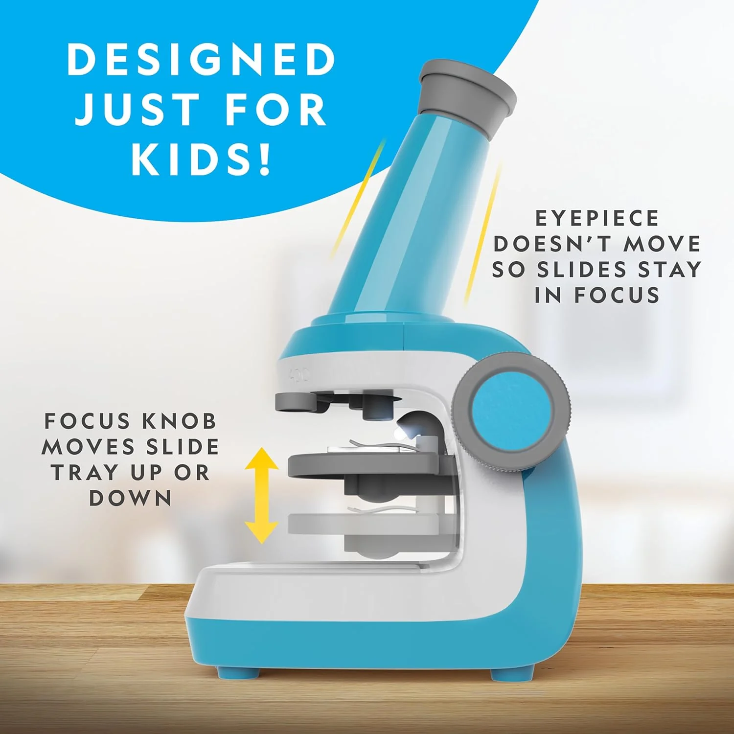 New National Geographic Kids Microscope 400x Science Kit - Image 2