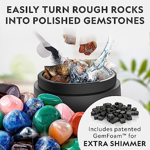 New National Geographic Platinum Series Rock Polisher Kit 2 lb Barrel - Image 3
