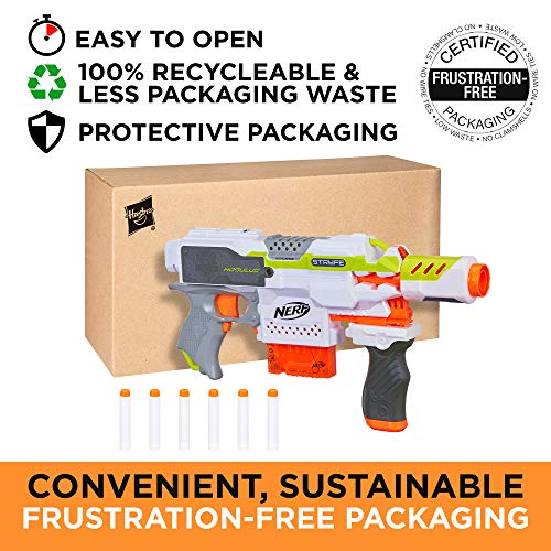 New Nerf Modulus Stryfe Motorized 6 Dart Blaster Toy - Image 2