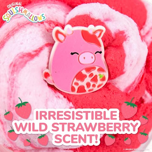 New Squishmallows Calynda Cow Premium Cloud Slime 8 oz Jar (Pink) - Image 5