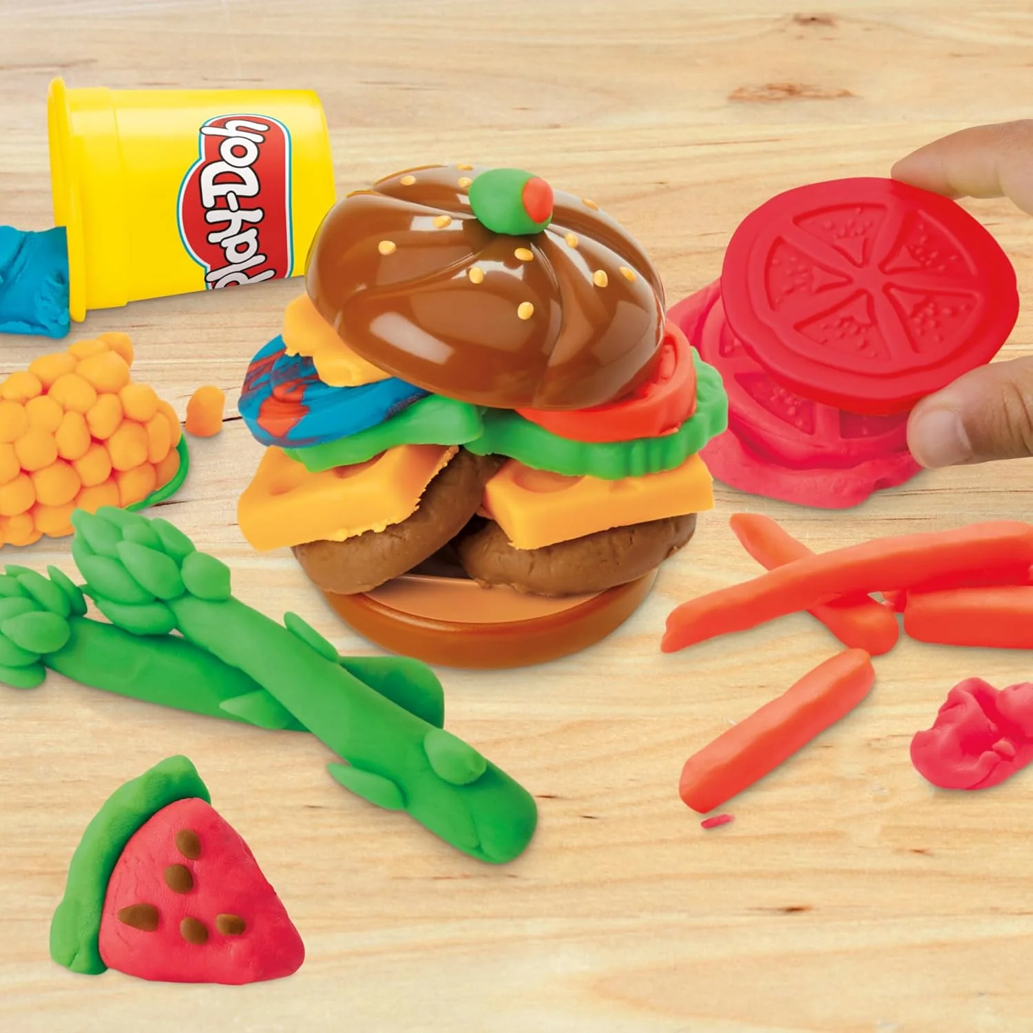 New Play-Doh Grill Fun Playset Kitchen Toy - Image 2