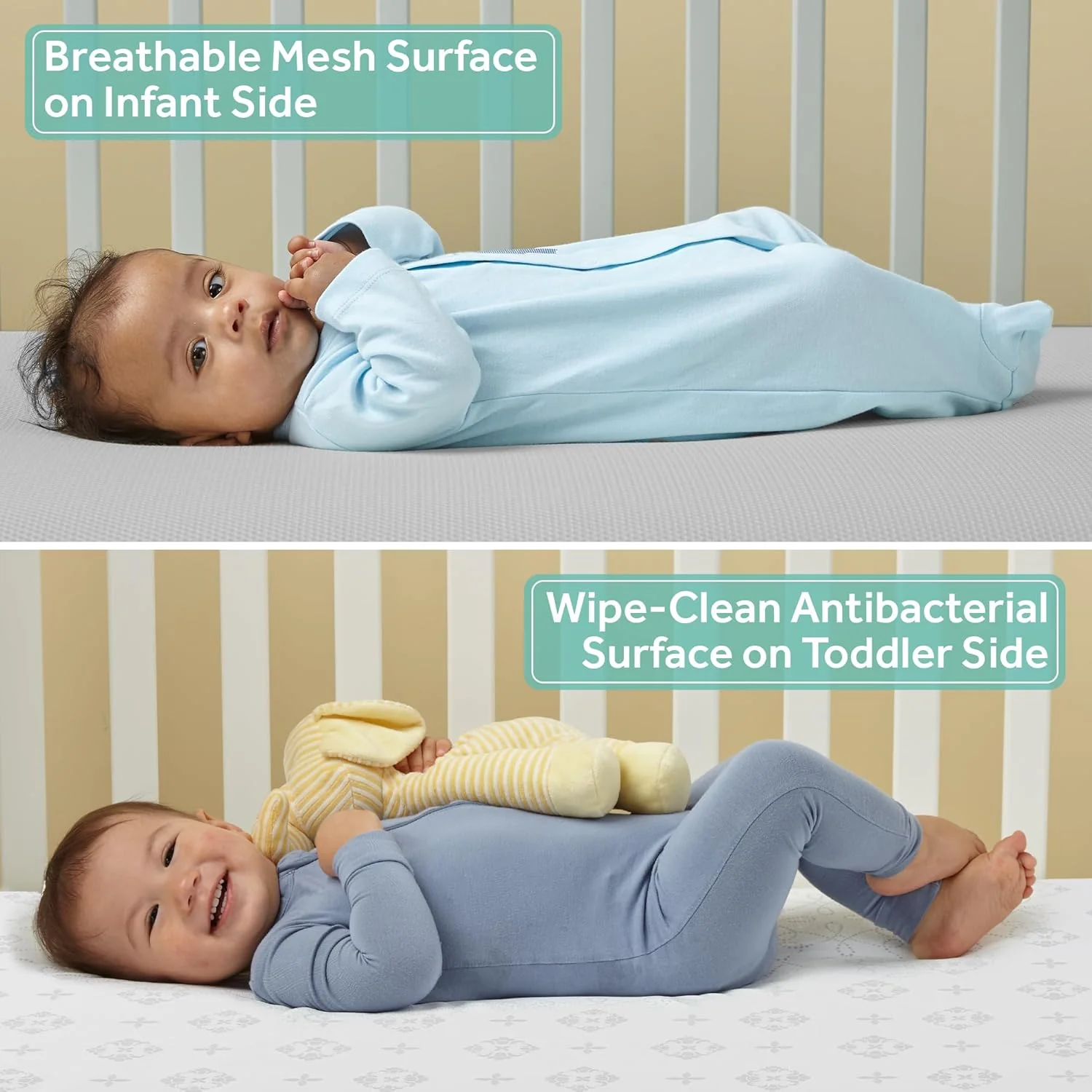 New Sealy Baby Airy Night Diamond Breathable Crib Mattress - Image 11