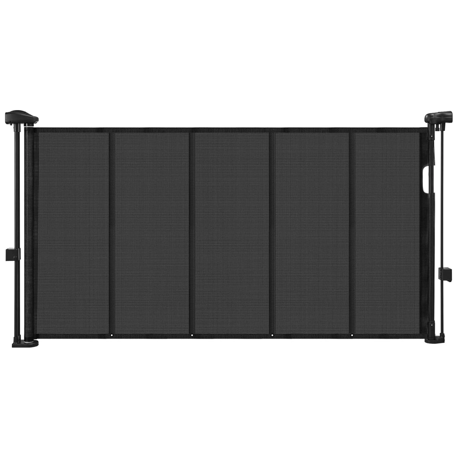 New VEVOR Retractable Baby Gate (55"W x 34"H, Black) - Image 9
