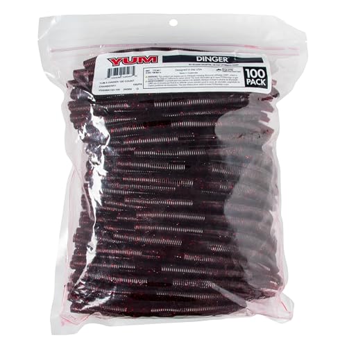 New YUM Dinger Bulk 100-Pack - Cranberry - 5" - Image 2