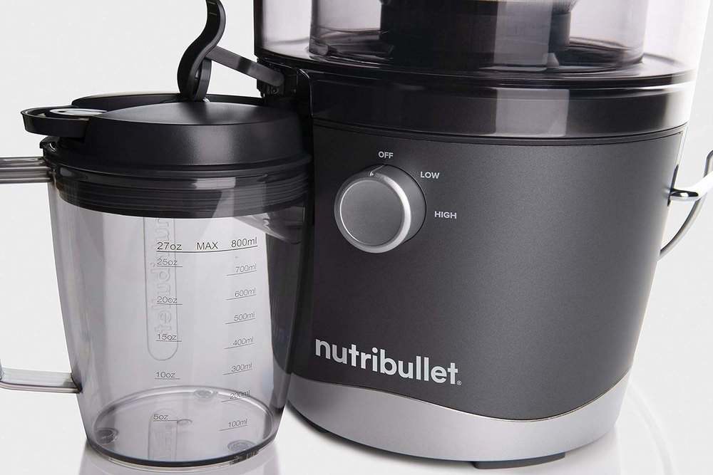 Nutribullet NBJ50100 Centrifugal Juicer, 800 Watts (Gray) - Image 2