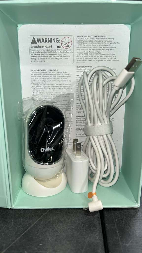 Owlet Cam 2 Smart Baby Monitor (White) - Image 3