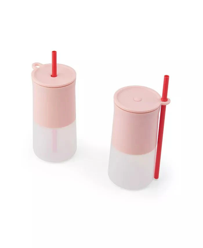 New Rabbit Frozen Cocktail Silicone Tumblers, Set of 2 (Pink) - Image 2