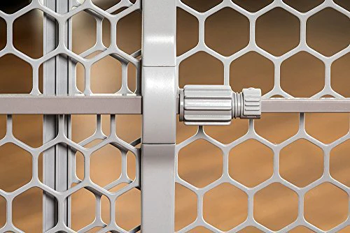 FINAL SALE Regalo Easy Fit Adjustable Extra Wide Baby Gate 28" to 42" Wide (Gray) - Image 4