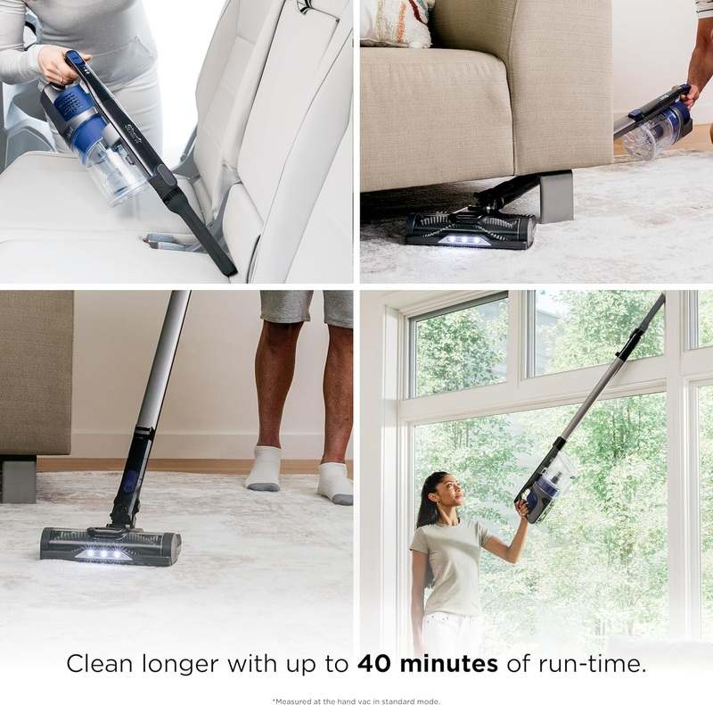 SharkNinja IX141 Pet Cordless Vacuum Cleaner (Grey) - Image 4