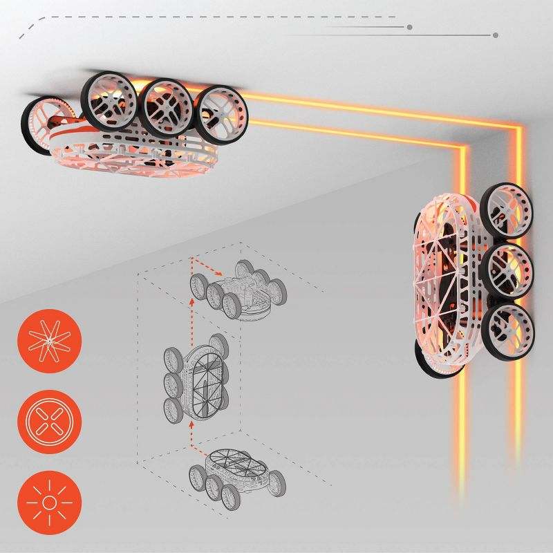 Sharper Image Remote Control Gravity Rover Wall & Ceiling Climber - Image 3