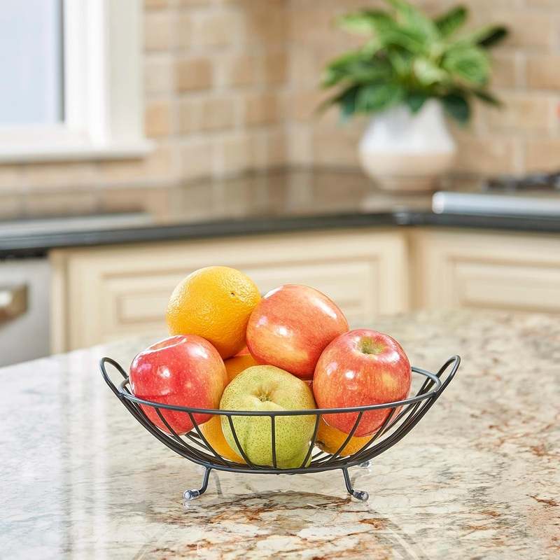 New Spectrum Yumi Arched Fruit Bowl Server (Black) - Image 2