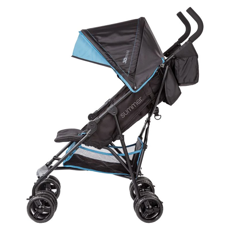 Ingenuity 3D Mini Convenience Stroller (Blue/Black) - Image 2
