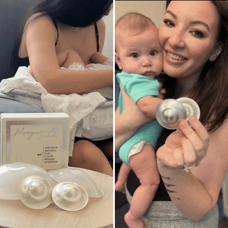 New The Original Silver Nursing Cups with Silicone Pads - Experience the Difference - Image 10