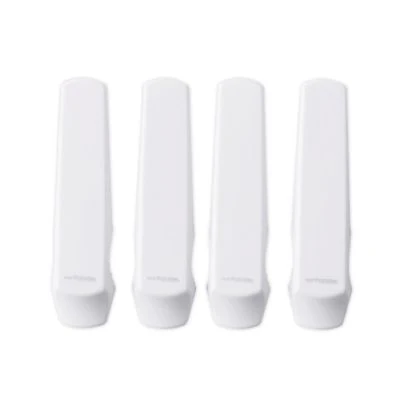 Toddleroo by North States Sliding Window & Door Wedge Locks (4-Pack, White)