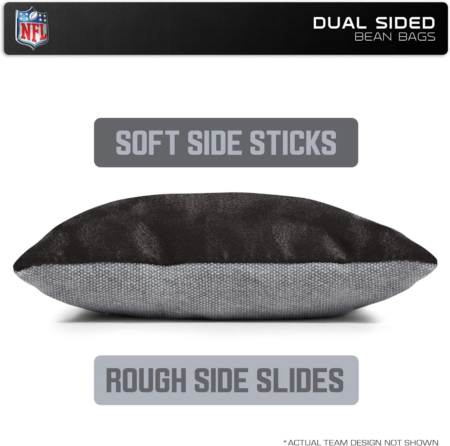 Wild Sport NFL Pro Football Indianapolis Colts Dual-Sided Bean Bags - Image 2