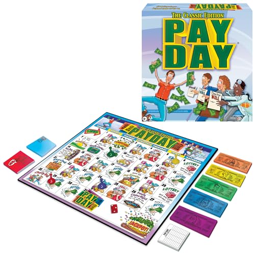 Winning Moves The Game of Pay Day 1970s Edition Board Game (8+) - Image 2