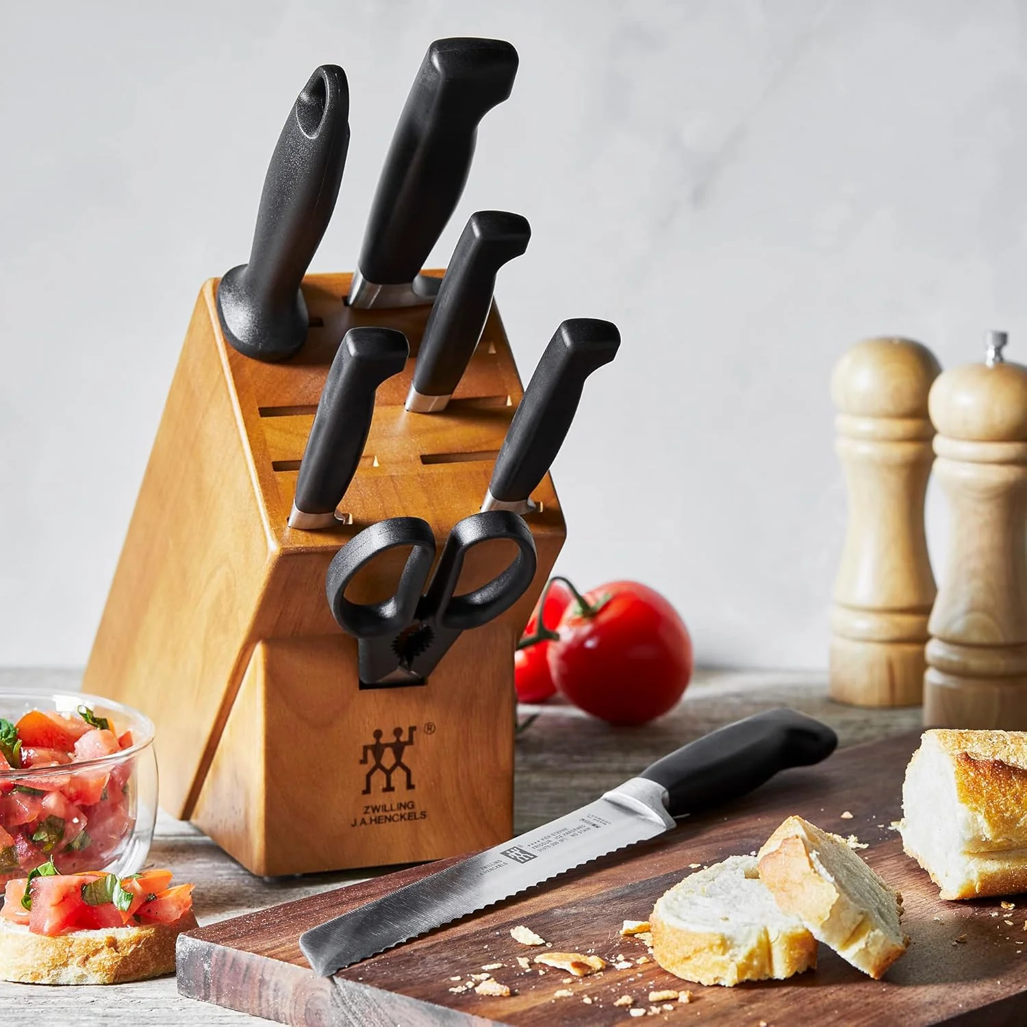 ZWILLING Four Star Anniversary 8-pc Knife Block Set - Image 2